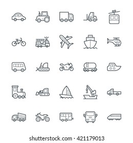 Transport Cool Vector Icons 1