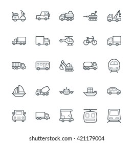 Transport Cool Vector Icons 2