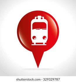 Transport, delivery and shipping design, vector graphic