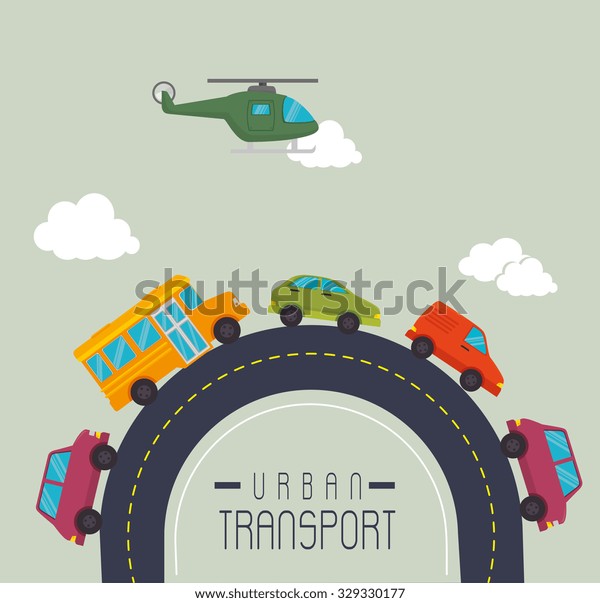 Transport,\
delivery and shipping design, vector\
graphic