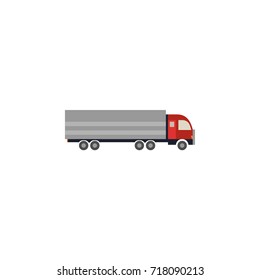 Transport Delivery Web Icon - Lorry, vector