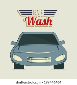 Transport design over beige background, vector illustration