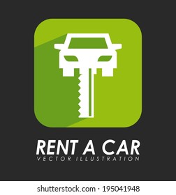 Transport design over black background, vector illustration