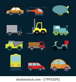 transport design over blue background vector illustration transport design over blue background vector illustration