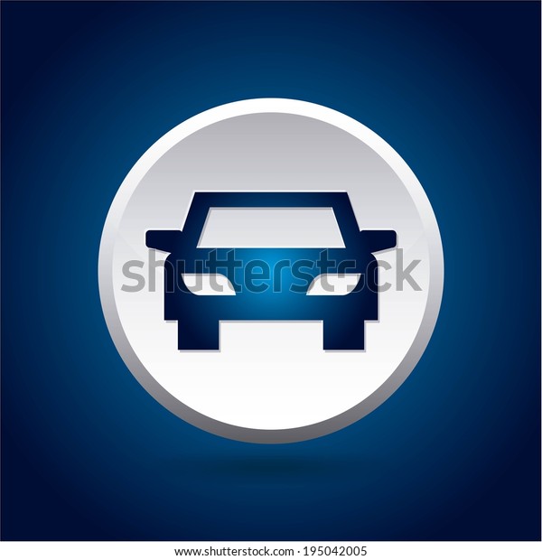 Transport design over blue background,\
vector illustration