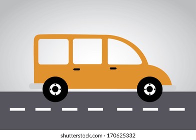transport design over gray background vector illustration
