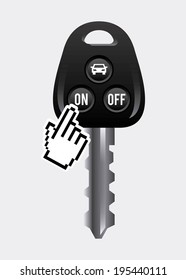 Transport design over gray background, vector illustration