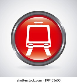 Transport design over gray background, vector illustration