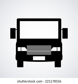 Transport design over gray background, vector illustration