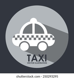 Transport design over gray background, vector illustration.