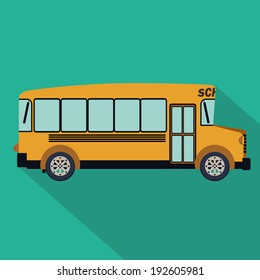 Transport design over green background, vector illustration