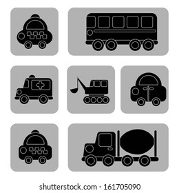 transport design over white background vector illustration