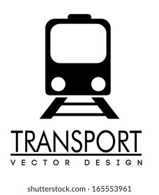 transport  design over white background vector illustration