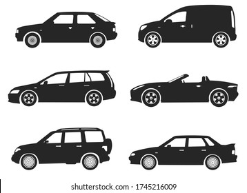 Transport design over white background, vector illustration. Collection car icon set