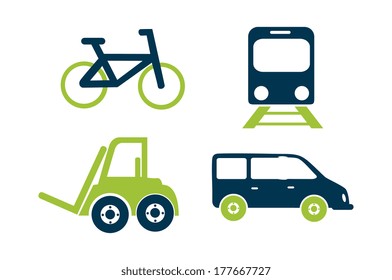 transport design over white background vector illustration