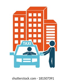 transport design over white background, vector illustration