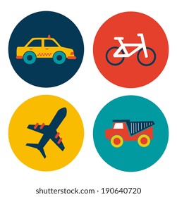 Transport design over white background ,vector illustration