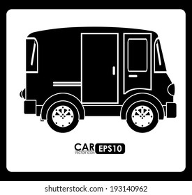 Transport design over white background, vector illustration