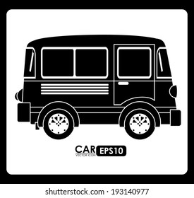 Transport design over white background, vector illustration