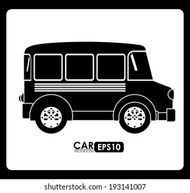Transport design over white background, vector illustration
