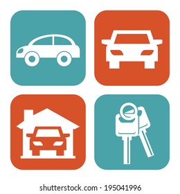 Transport design over white background, vector illustration