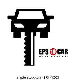 Transport design over white background, vector illustration