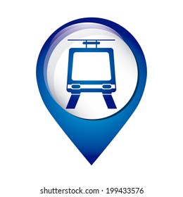 Transport design over white background, vector illustration