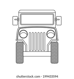 Transport design over white background, vector illustration