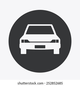 Transport design over white background, vector illustration.