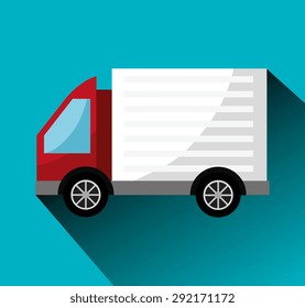 Transport digital design, vector illustration eps 10.