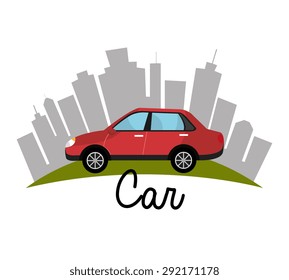 Transport digital design, vector illustration eps 10.