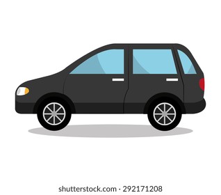 Transport digital design, vector illustration eps 10.