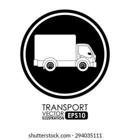 Transport  digital design, vector illustration eps 10
