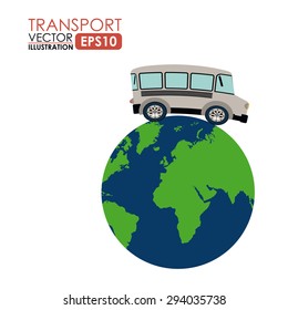 Transport  digital design, vector illustration eps 10