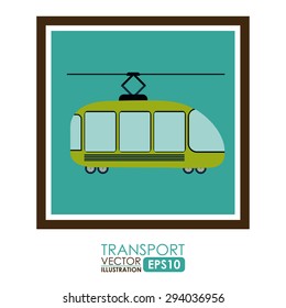 Transport  digital design, vector illustration eps 10