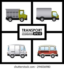 Transport  digital design, vector illustration eps 10