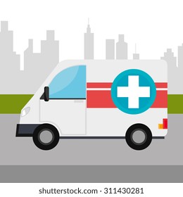 Transport digital design, vector illustration eps 10.