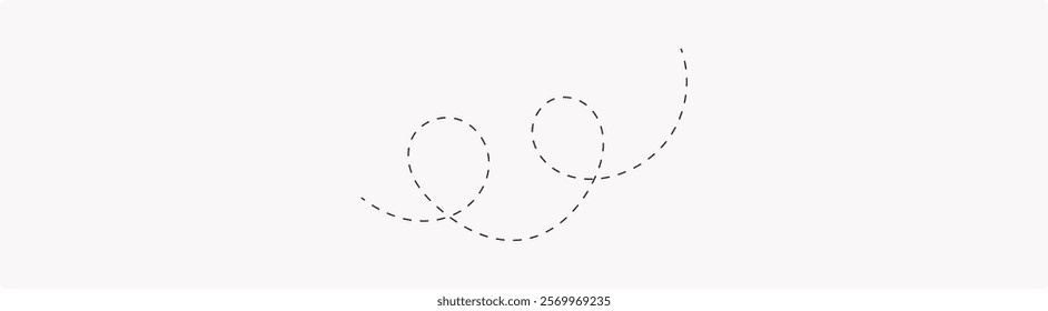 Transport dot pathes lines traces tourism design, Path travel dotted line trip dashed trace destination track plan and silhouette,  vector illustration. EPS 10