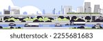 transport driving highway road city traffic transportation concept modern cityscape background