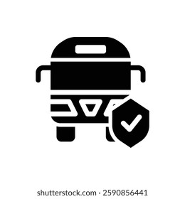Transport Glyph Icon. Transport Icon