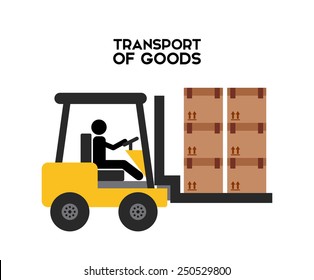 transport of goods design, vector illustration eps10 graphic 