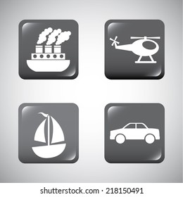 transport graphic design , vector illustration
