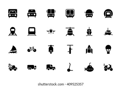 Transport Hand Drawn Doodle Icons 1