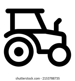 Transport icon with black color