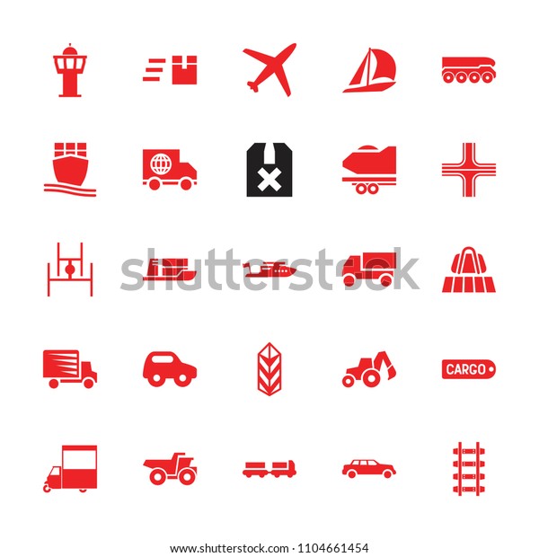 Transport icon. collection of\
25 transport filled icons such as luggage belt, truck with luggage,\
toy car, boat, truck, plane. editable transport icons for web and\
mobile.