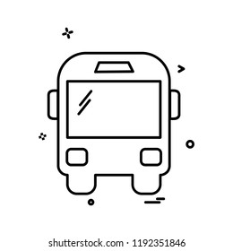 Transport icon design vector