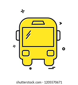 Transport icon design vector
