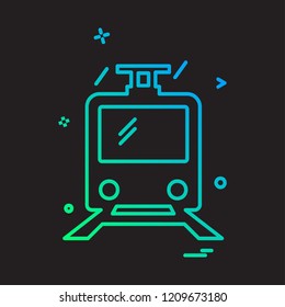 Transport icon design vector