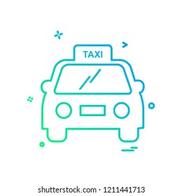 Transport icon design vector