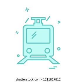 Transport icon design vector